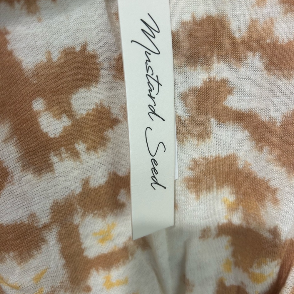 Mustard Seed Tie Dye Two Piece Set Women Small Oversized Top - Picture 5 of 7